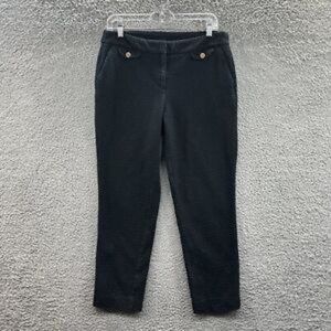 Ann Klein Pants Women's Size 6 Black Polka Dot Casual Pants Ladies 6